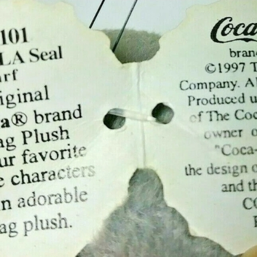 Coca Cola Arctic Friends Vintage Collectible Bean Bag Plush Stuffed Toy Lot Of 3 - Picture 9 of 10
